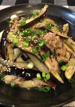 簡単10分で　なすとツナのレンジ蒸し-レシピのメイン写真