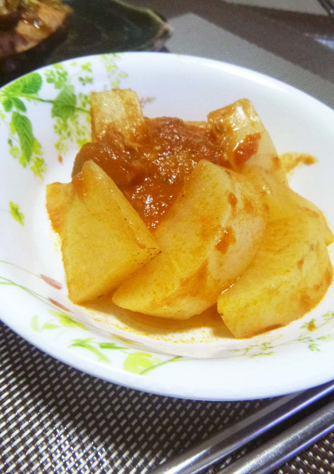 娘作❤　大根とベーコンのトマト煮-レシピのメイン写真