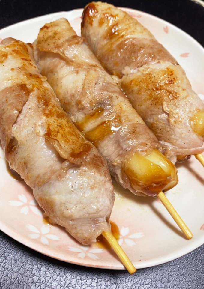 超簡単!! 絶品 みたらし団子の肉巻き-レシピのメイン写真