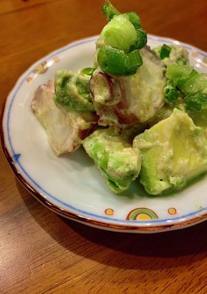 タコとアボカドの明太マヨ和え-レシピのメイン写真