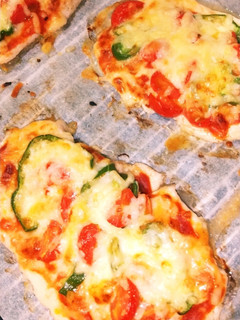 鶏ささみピッツア-レシピのメイン写真