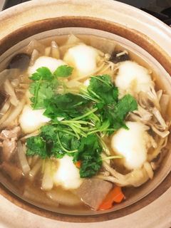 お鍋で雑煮-レシピのメイン写真