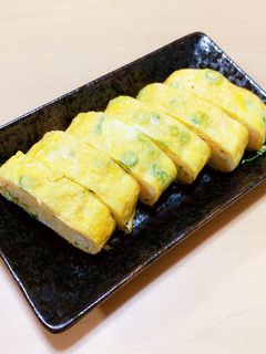 簡単☆ねぎの卵焼き-レシピのメイン写真