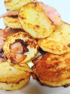 長いもとベーコンのカレー炒め-レシピのメイン写真