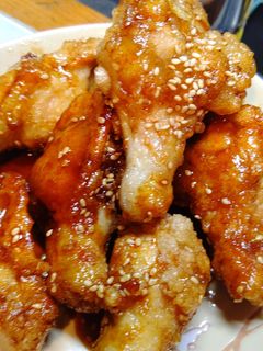 鶏手羽元の揚げ甘辛煮-レシピのメイン写真