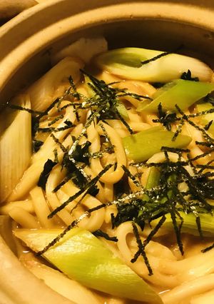 キムチ鍋の素＆豆乳・赤味噌の煮込みうどん-レシピのメイン写真