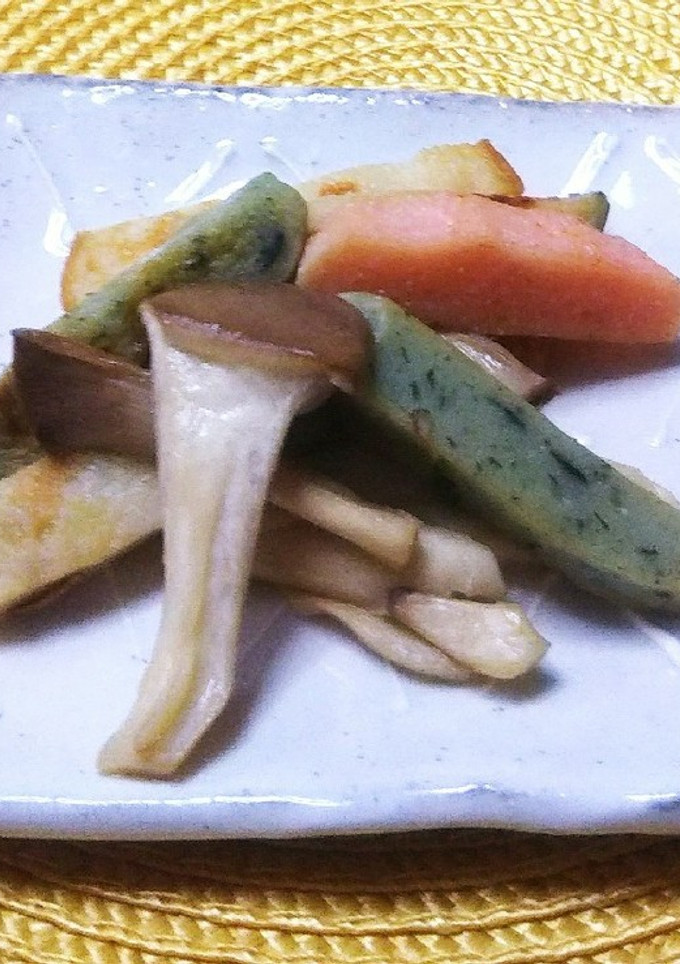 てんぷらときのこの焦がし醤油炒め-レシピのメイン写真