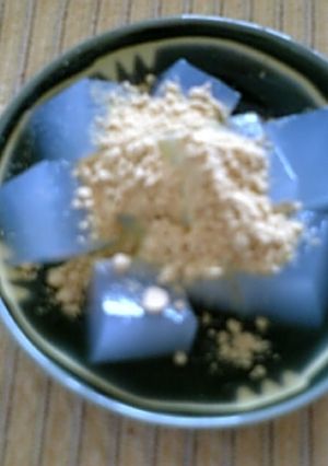 寒天くずもち風冷菓-レシピのメイン写真