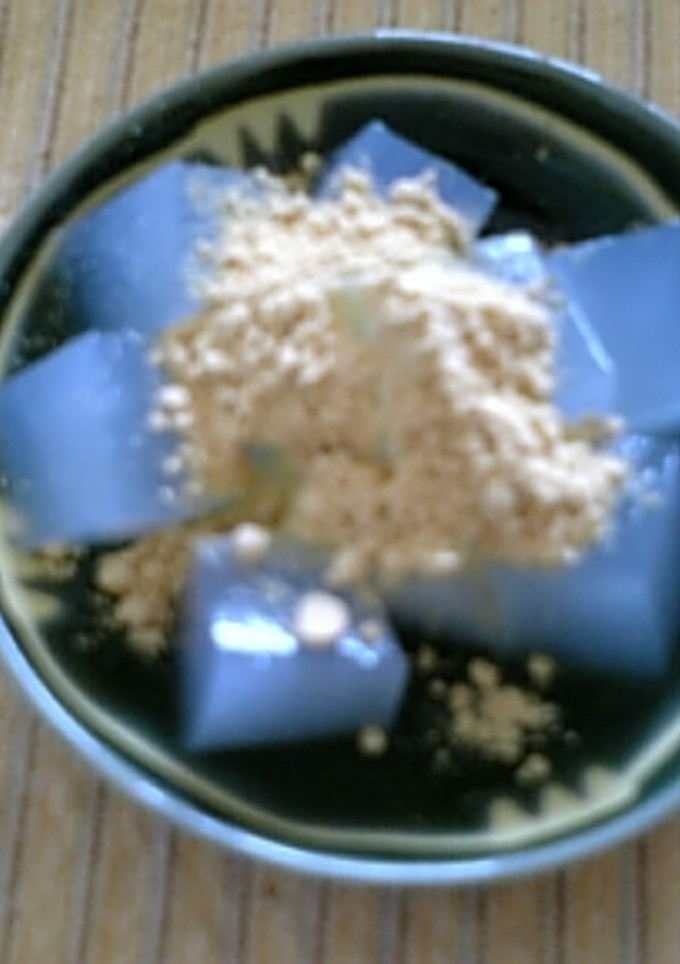寒天くずもち風冷菓-レシピのメイン写真
