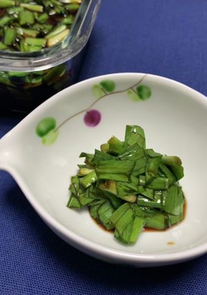 ニラのお醤油漬け-レシピのメイン写真
