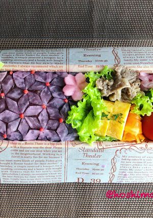 大人のキャラ弁 鬼滅シリーズ2【禰豆子】-レシピのメイン写真