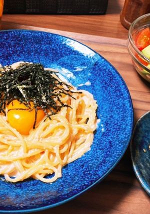 5STEP めんたいクリームパスタ-レシピのメイン写真