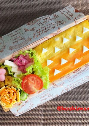 大人のキャラ弁 鬼滅シリーズ3【善逸】-レシピのメイン写真