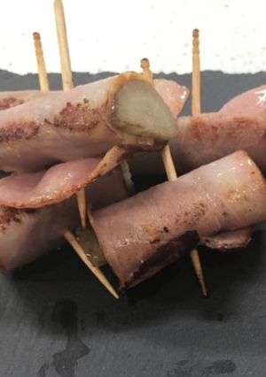 ごぼうのベーコン巻き-レシピのメイン写真