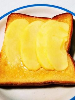 焼きリンゴトースト-レシピのメイン写真