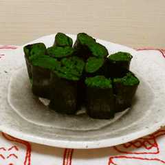 รูปของ ほうれん草の海苔巻き