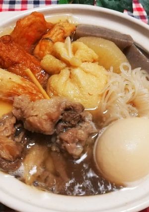 おでんに♡牛すじ肉♡炊飯器で簡単に♪-レシピのメイン写真