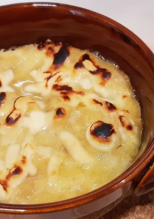 バナナと焼きいものデザートグラタン♪-レシピのメイン写真