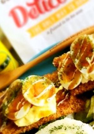 広島名物がんすで簡単ライスバーガー♪-レシピのメイン写真