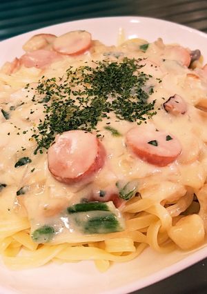ほうれん草のクリームパスタソース【作置】-レシピのメイン写真
