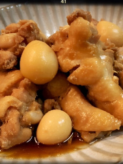 ☆簡単!鶏手羽元とうずらの卵の柔らか煮-レシピのメイン写真