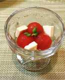 ☆ミニトマトとクリームチーズの甘酢和え