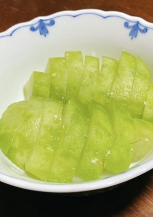今が旬 常備菜✨はやとうりの柚子味噌漬け-レシピのメイン写真