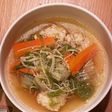 体がぽかぽか鶏団子スープ