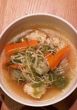 体がぽかぽか鶏団子スープ-レシピのメイン写真
