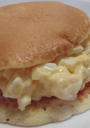 パンケーキの玉子サンド-レシピのメイン写真