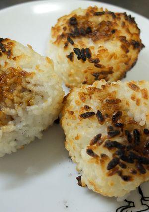 父のガリガリ焼きおにぎり-レシピのメイン写真