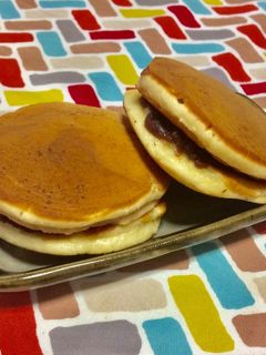 超簡単☆餡子から作るふわふわどら焼♫-レシピのメイン写真