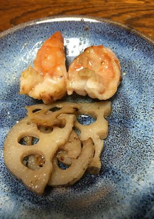 美味い❣️エビとレンコンのソテー-レシピのメイン写真