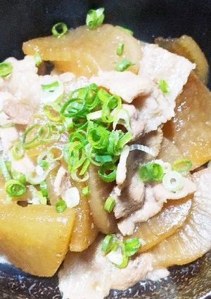 【超簡単】豚バラ大根~フライパン1つで~-レシピのメイン写真