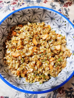 鮭とレンコンのバター醤油炒飯-レシピのメイン写真