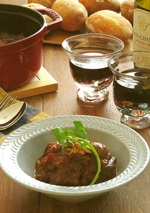 とっておきのおもてなし♪牛肉の赤ワイン煮-レシピのメイン写真