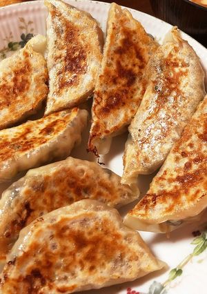 ツナ野菜餃子　肉なしでも美味しい☆-レシピのメイン写真