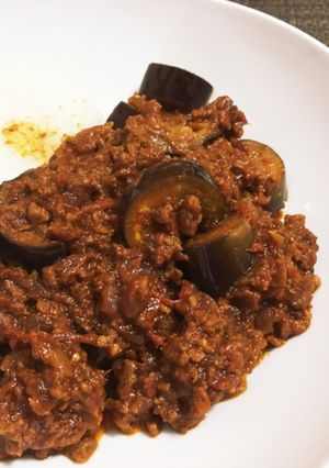 なすたっぷり！本格スパイスキーマカレー-レシピのメイン写真