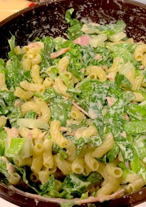 レタ菜のマカロニサラダ-レシピのメイン写真