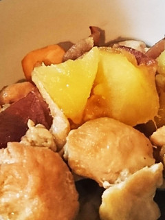 鶏肉とさつまいものメープルシロップ煮-レシピのメイン写真