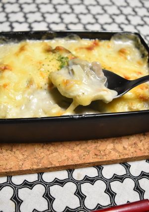 カキとカリフラワーのグラタン-レシピのメイン写真