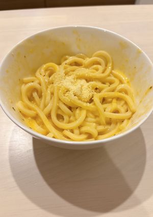 簡単カルボナーラ風うどん-レシピのメイン写真