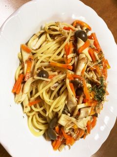 きのこの和風パスタ-レシピのメイン写真