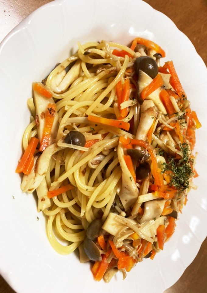 きのこの和風パスタ-レシピのメイン写真