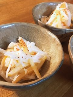 柿と大根のサラダ-レシピのメイン写真