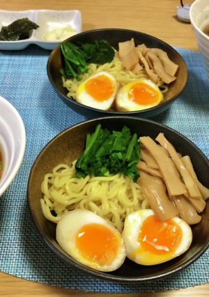簡単とろとろ手羽元煮de濃厚鶏ガラつけ麺-レシピのメイン写真