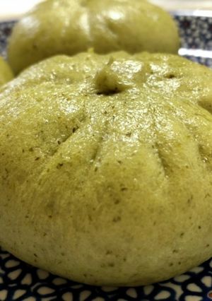 ほうれん草づくしの中華まん-レシピのメイン写真