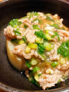 大根のひき肉あんかけ-レシピのメイン写真