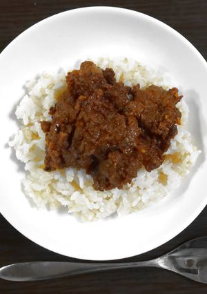 鶏レバーのスパイスカレー-レシピのメイン写真