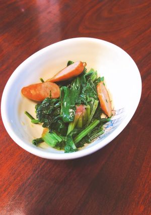 ほうれん草ソテー-レシピのメイン写真